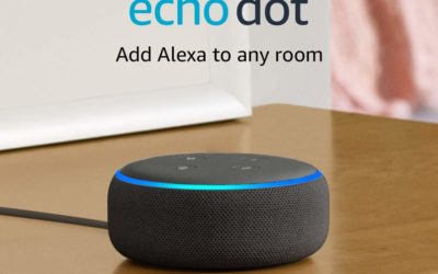 Echo Dot – Smart speaker Plus 1 Month Amazon Music Unlimited for under $9, regularly $58