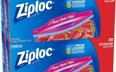 Ziploc Bags – Save up to 25% off when you use Amazon Subscribe and Save