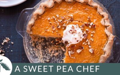 Southern Sweet Potato Pie | Healthy Thanksgiving Recipes | A Sweet Pea Chef