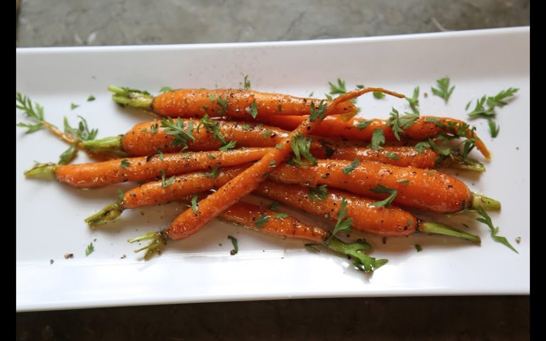 Maple Carrots [Thanksgiving recipe by SAM THE COOKING GUY]