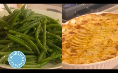 Scalloped Potatoes and Green Bean Side Dishes | Thanksgiving Recipes | Martha Stewart
