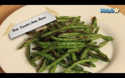 Thanksgiving Recipes: Roasted Green Beans