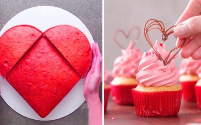 DIY Valentine’s Day Treats 2019 | Easy Valentine’s Day Cupcakes and Cake Recipe Ideas
