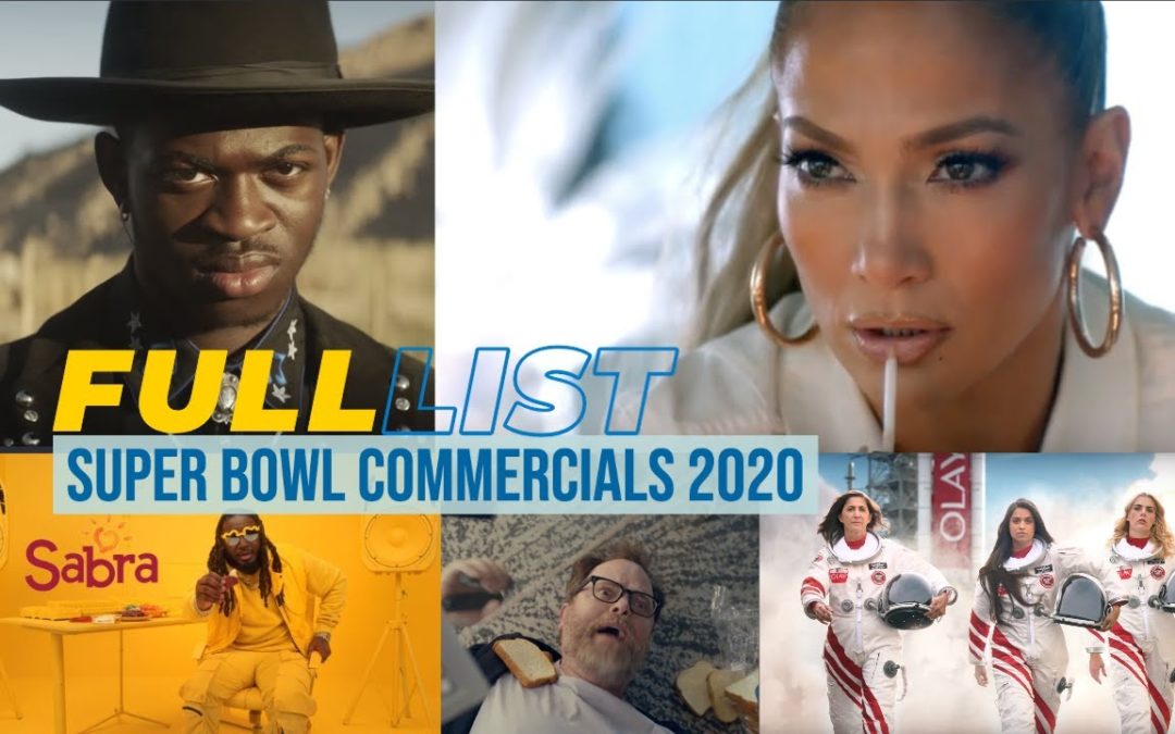 Full List Super Bowl Commercials 2020