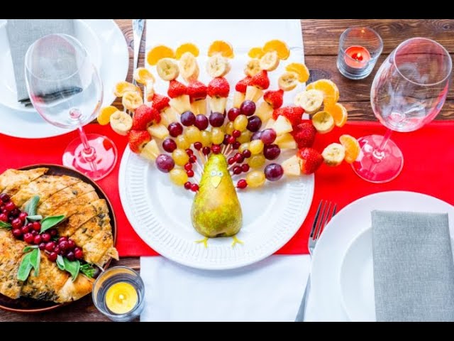 Fruit turkey: an original thanksgiving recipe!