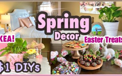 Spring DIY Decor Plants IKEA & Easter Treats Recipes!