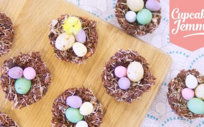 How to make THE BEST Chocolate Nests for Easter! | Cupcake Jemma