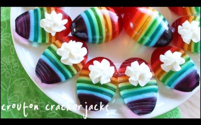 Rainbow Jell-O Jiggler Deviled Eggs for Easter!! – Jello Mold Recipe