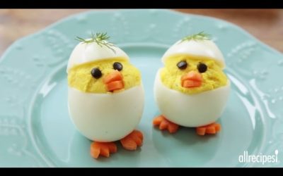 How to Make Easter Chick Deviled Eggs | Easter Recipes | Allrecipes.com