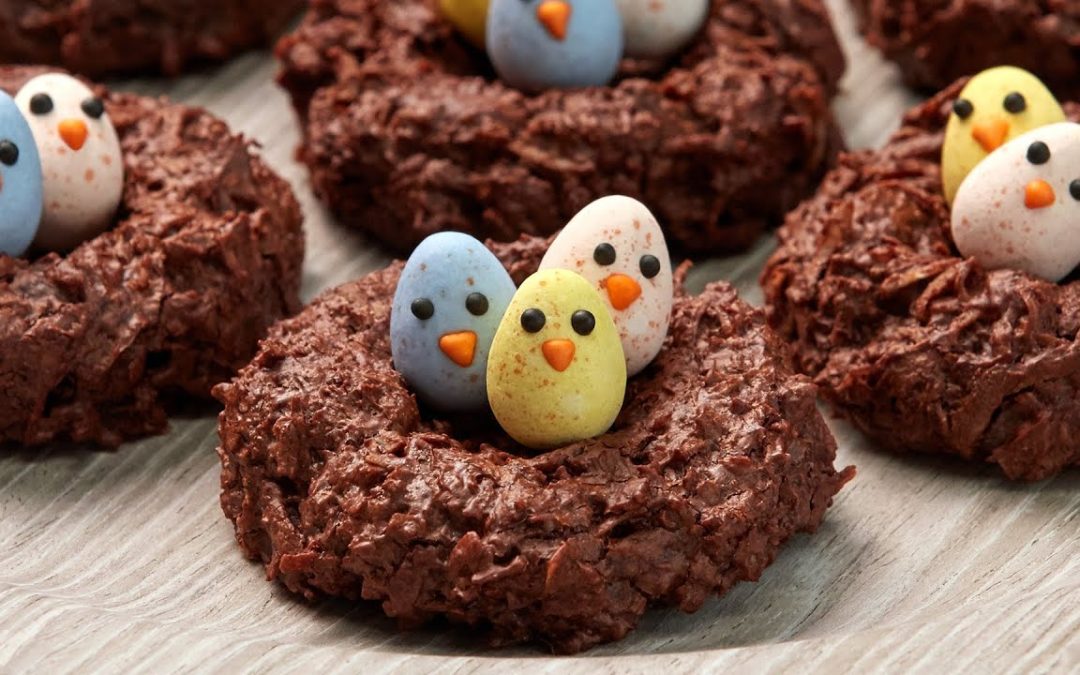 EASY Bird Nest Cookies for Easter! (Gluten Free)