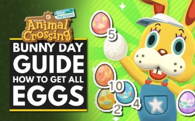Animal Crossing New Horizons | BUNNY DAY GUIDE – How to Get All Eggs & Find Crafting Recipes