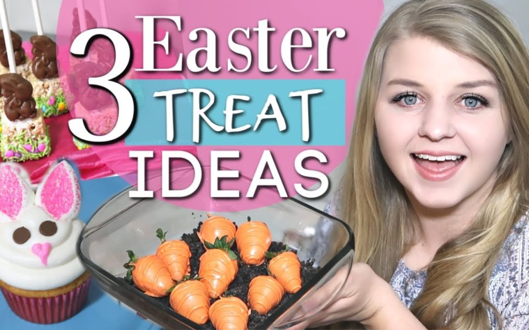 3 Quick & Easy Easter Treats DIY | Easter Dessert Recipes | Krafts by Katelyn