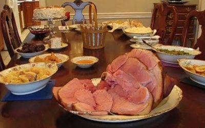 Betty’s Easter Dinner Table, 2011