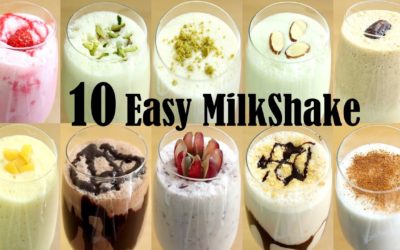 10 EASY MILKSHAKE RECIPE – HOW TO MAKE REFRESHING SUMMER DRINKS