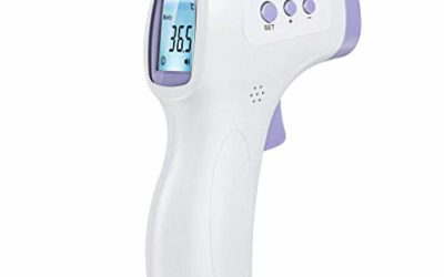 Digital Thermometer, Non-Contact Body Infrared Thermometer for Adults and Kids Digital Forehead, with 3 Function – Fever Alarm, Fever Health Alert LCD Display