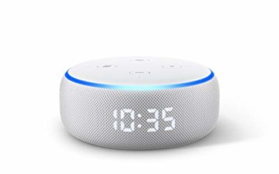 Echo Dot (3rd Gen) – Smart speaker with clock and Alexa – Sandstone