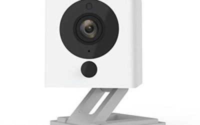 Wyze Cam 1080p HD Indoor Wireless Smart Home Camera with Night Vision, 2-Way Audio, Works with Alexa & the Google Assistant, One Pack, White – WYZEC2