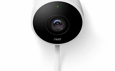 Google Nest Cam – Outdoor Security Camera  Night Vision Surveillance Camera, White