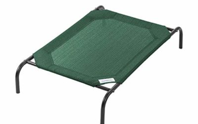 Coolaroo The Original Elevated Pet Bed, Medium, Brunswick Green