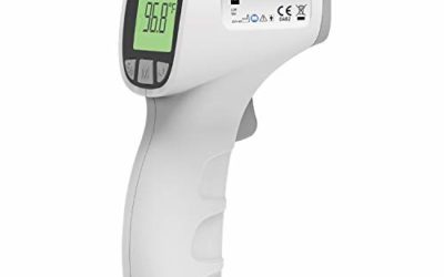 Forehead Thermometer for Adults(Without Batteries), Non Contact Thermometers, Forehead and Ear Thermometer for Baby Kids & Adults