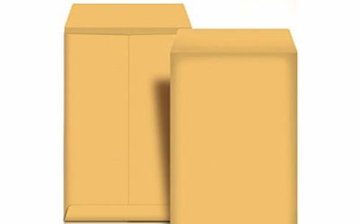 AmazonBasics Catalog Mailing Envelopes, Peel & Seal, 10×13 Inch, Brown Kraft, 100-Pack