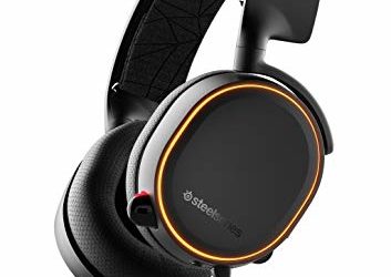 SteelSeries Arctis 5 – RGB Illuminated Gaming Headset with DTS Headphone:X v2.0 Surround – For PC and PlayStation 4 – Black