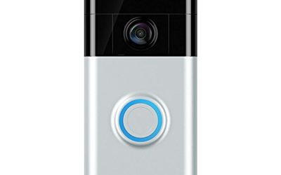 Ring Video Doorbell (1st Gen) &ndash; 720p HD video, motion activated alerts, easy installation &ndash; Satin Nickel