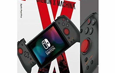HORI Nintendo Switch Split Pad Pro (Daemon X Machina Edition) Ergonomic Controller for Handheld Mode – Officially Licensed By Nintendo – Nintendo Switch