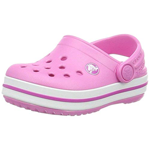 Crocs Kids' Crocband Clog, Party Pink, 10 Children