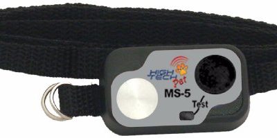 High Tech Pet Micro Sonic 5 Water-Resistant Collar with Digital Transmitter MS-5