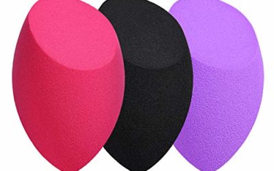 Makeup Sponges, 3-Pack Blender Beauty Foundation Blending Sponge, Professional Beauty Makeup Set for Dry & Wet Use