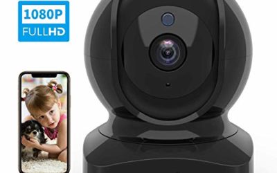 Wansview Wireless Security Camera, IP Camera 1080P HD, WiFi Home Indoor Camera for Baby/Pet/Nanny, Motion Detection, 2 Way Audio Night Vision, Works with Alexa, with TF Card Slot and Cloud