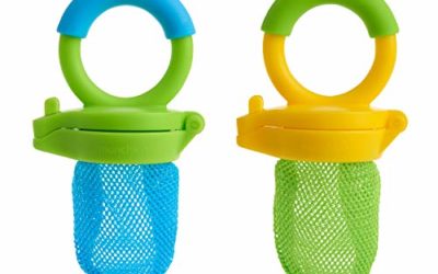 Munchkin Fresh Food Feeder, 2 Pack, Blue/Green