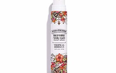 Poo-Pourri Before-You-Go Toilet Spray Travel Size, Tropical Hibiscus Scent, 10 ml