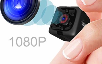 Mini Spy Camera 1080P Hidden Camera | Portable Small HD Nanny Cam with Night Vision and Motion Detection | Perfect Indoor Covert Security Camera for Home and Office | Hidden Spy Cam | Built-in Battery