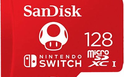SanDisk 128GB MicroSDXC UHS-I Memory Card for Nintendo Switch – SDSQXAO-128G-GNCZN