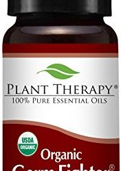 Plant Therapy Germ Fighter Organic Synergy Essential Oil 10 mL (1/3 oz) 100% Pure, Undiluted, Therapeutic Grade