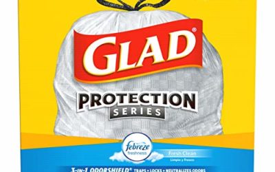 Glad Tall Kitchen Trash Bags, 13 Gal, 110 Ct