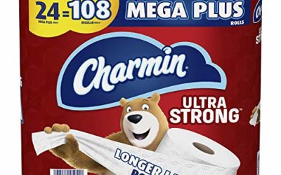 Charmin Ultra Strong Toilet Paper 24 Mega Plus Roll
