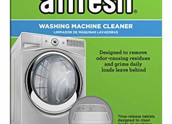 Affresh W10501250 Washing Machine Cleaner, 6 Tablets: Cleans Front Load and Top Load Washers, Including HE,White
