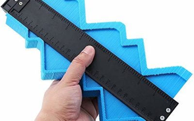 Contour Gauge Duplicator, 10 Inch Simple Outline Gadget for Carpenter,DIY Handyman, Precisely Irregular Profile Shape Copy Tool for Flooring,Marking, Tracing, Measuring, Father's Day Gifts for Husband