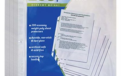 Better Office Products Sheet Protectors, 200 Piece