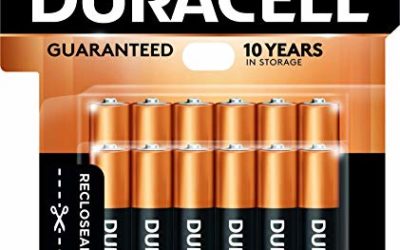 Duracell – CopperTop AAA Alkaline Batteries – long lasting, all-purpose Triple A battery for household and business – 12 Count