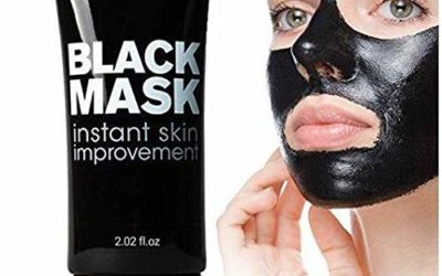 Phebe Black Mask Blackhead Remover Purifying Peel Off Mask Activated Charcoal Mask Deep Cleansing Acne removal Nose Face Pore Cleaner 1 Tube(1.76 fl oz)