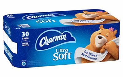 Charmin Ultra Soft Bathroom Tissue, 2-Ply, 221 sheets, 30 rolls