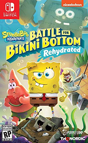 Spongebob Squarepants: Battle for Bikini Bottom – Rehydrated – Nintendo Switch Standard Edition