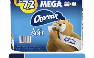 Charmin Ultra Soft Bathroom Tissue, White 18 per Pack