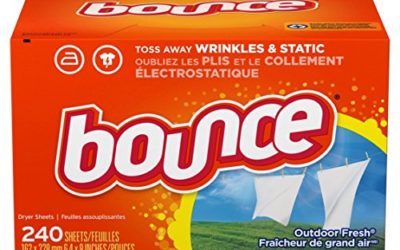 Bounce Fabric Softener and Dryer Sheets, Outdoor Fresh, 240 Count