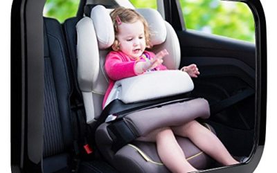 Zacro Baby Car Mirror, Shatter-Proof Acrylic Baby Mirror for Car, Rearview Baby Mirror-Easily to Observe The Baby's Every Move, Safety and 360 Degree Adjustability