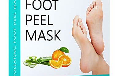 Improved Formula Exfoliating Foot Peel Mask by Sunatoria – Makes Your Feet Baby Soft – Peeling away Calluses and Dead Skin Remover – Repair Rough Heels with Baby Soft Feet Gel Socks Booties.
